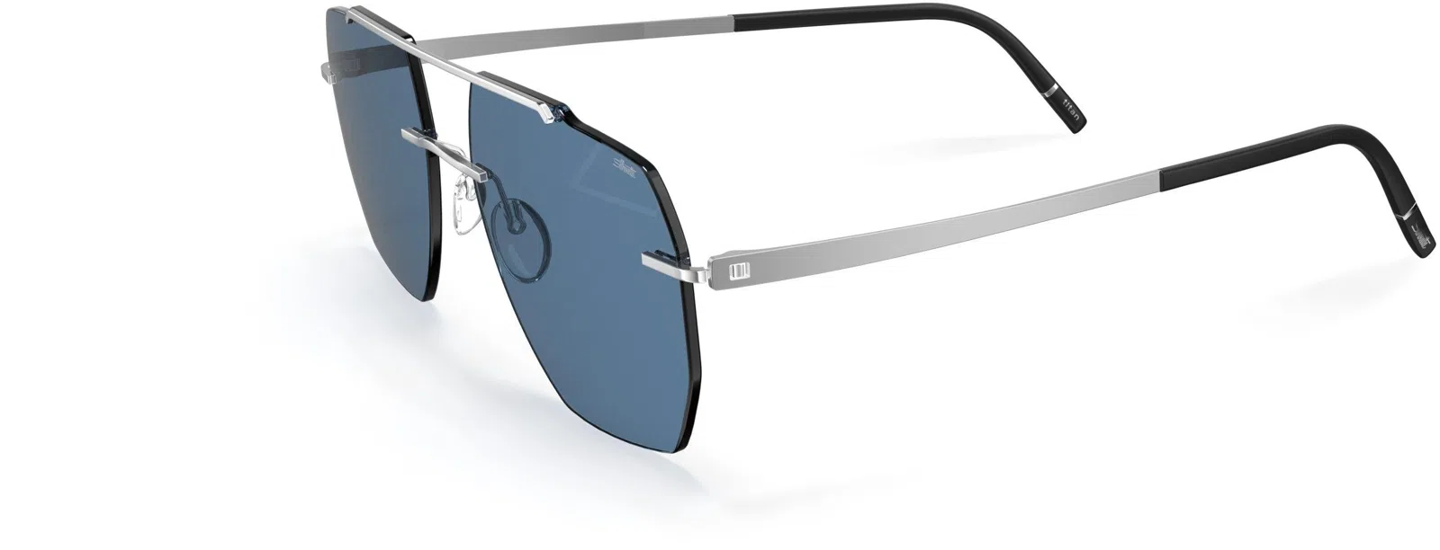 Silhouette Rincon Rimless 8746 Sunglasses - view 4